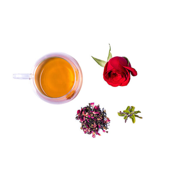 Rose Tulsi Green Tea - Image 2
