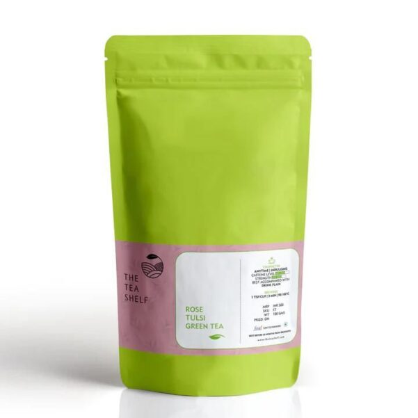 Rose Tulsi Green Tea - Image 7