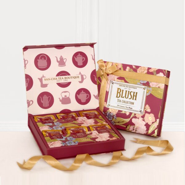 Blush Tea Selection (30 Pyramid Tea Bags)