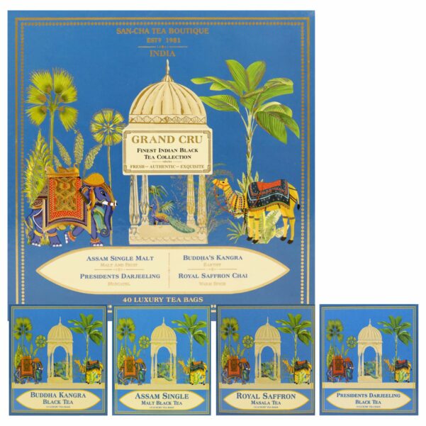 Grand Cru Collection- Tea Gift Box ( Pack of 4) - Image 2